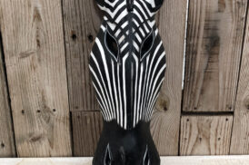 Mask Zebra 50cm (Wood)