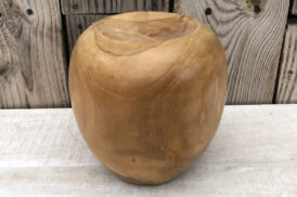 Deco Apple 20cm (teak)