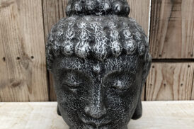 Statue Tête de Bouddha 30cm (Pierre)