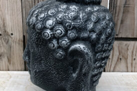 Statue Buddha Head 30cm (Steen)